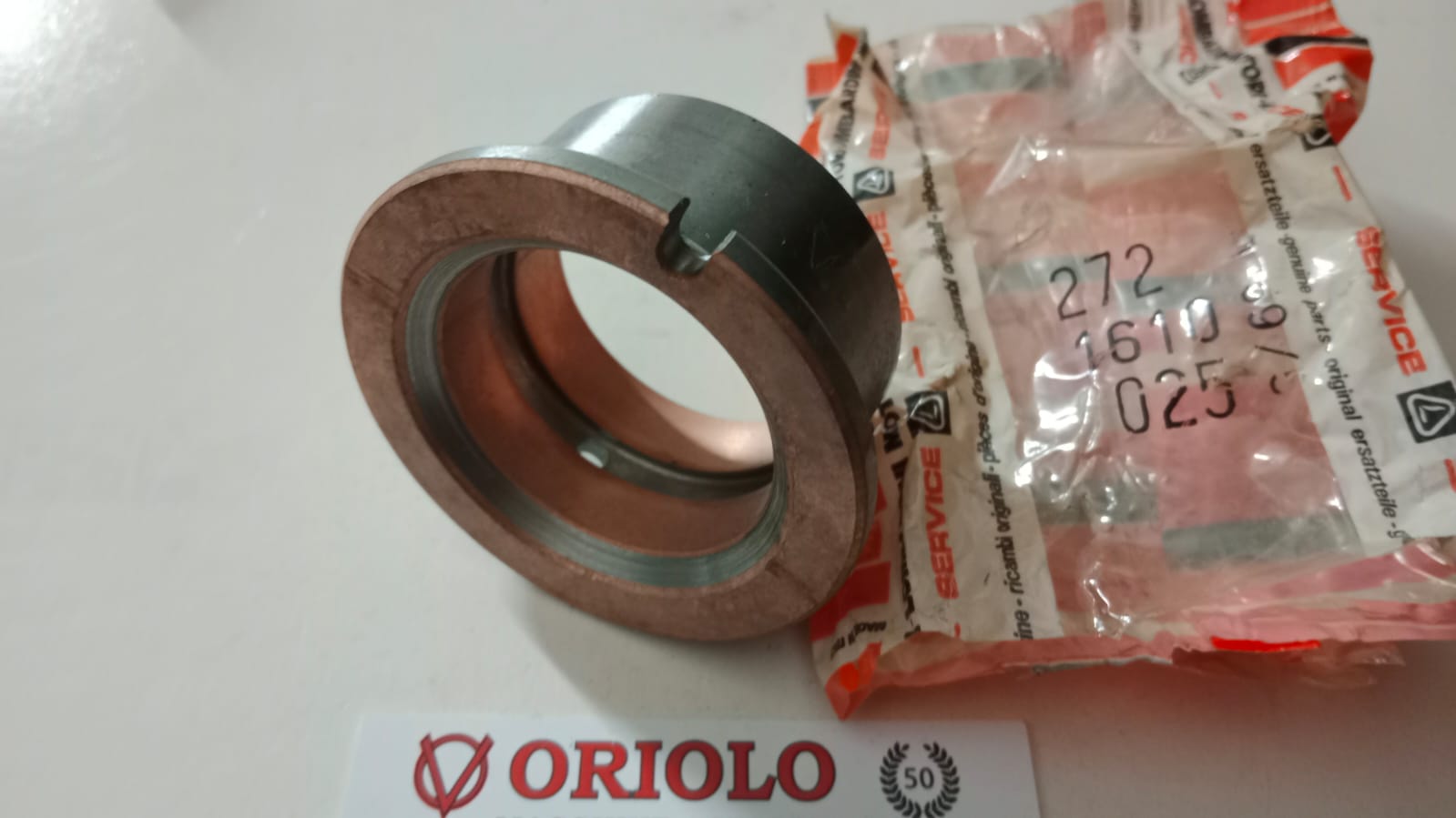 BRONZINA PER MOTORE LOMBARDINI D. INT. 45 mm D. EST.  57 mm SP 33 mm